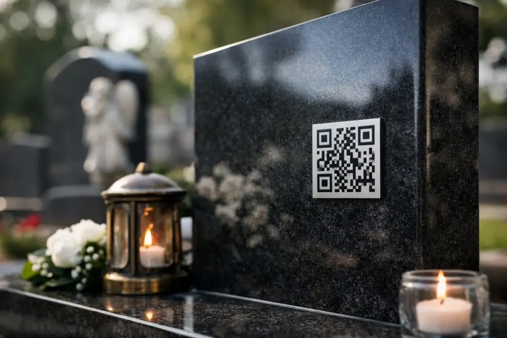 QR lentelė kapui: kaina ir nuo ko ji priklauso