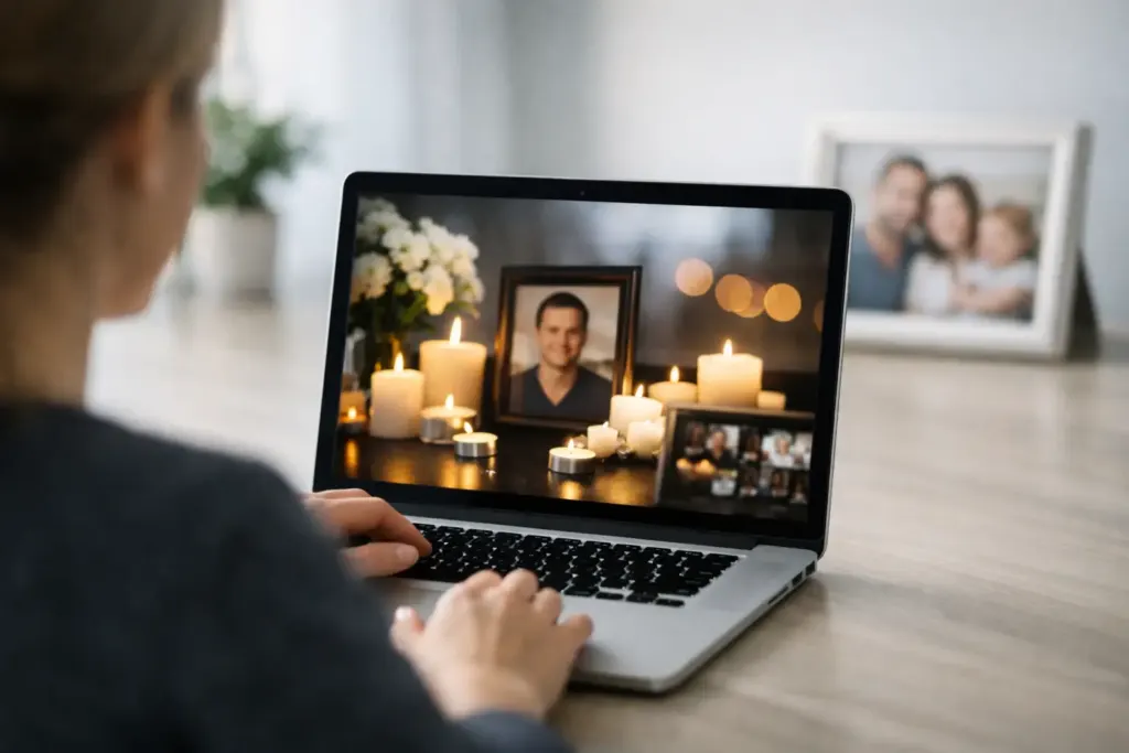Ar memorialą internete gali matyti tik šeima?