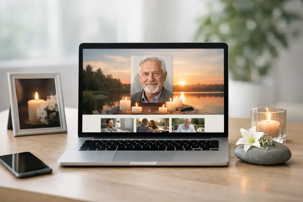 Internetinių memorialų platformų apžvalga