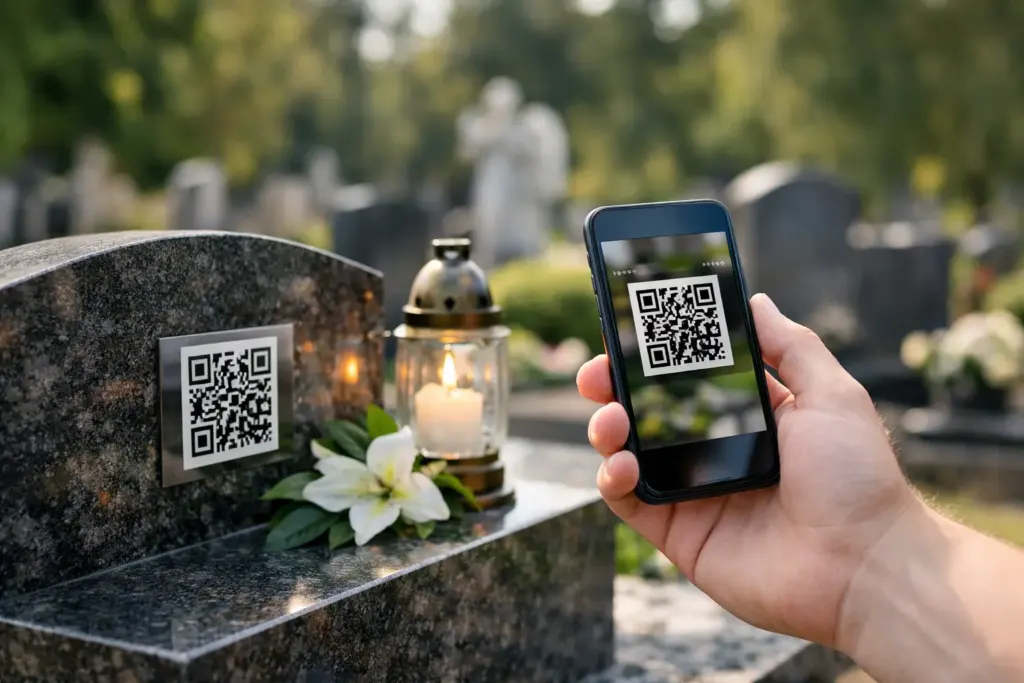 Kam reikalingas QR kodas kapinėse?