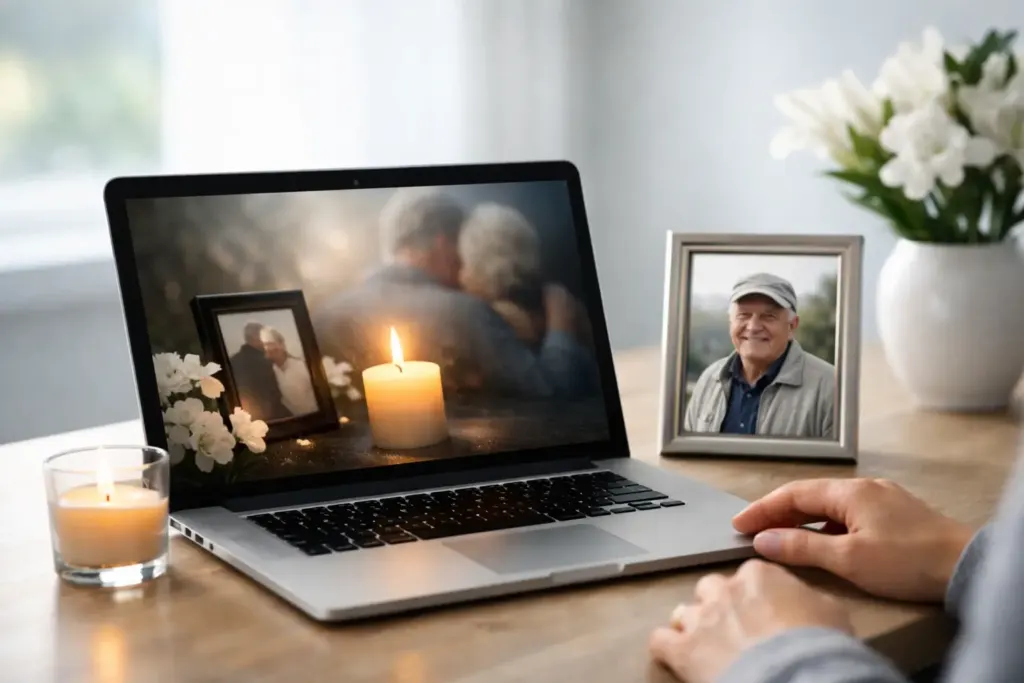 Kas yra internetinis memorialas?